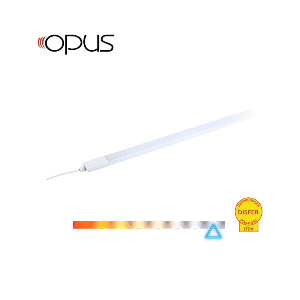 Luminária Calha Hermética LED 36W 6500K 2880lm IP65 Bivolt – Opus