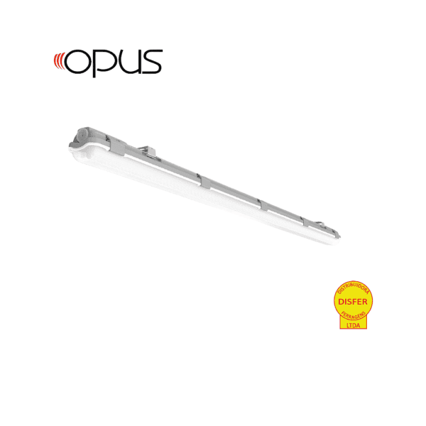 Luminária Calha Hermética 2xT8 IP65 – Opus