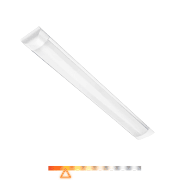 Luminária SuperLED Slim Sobrepor 36W 3000K 100cm Bivolt – Ourolux
