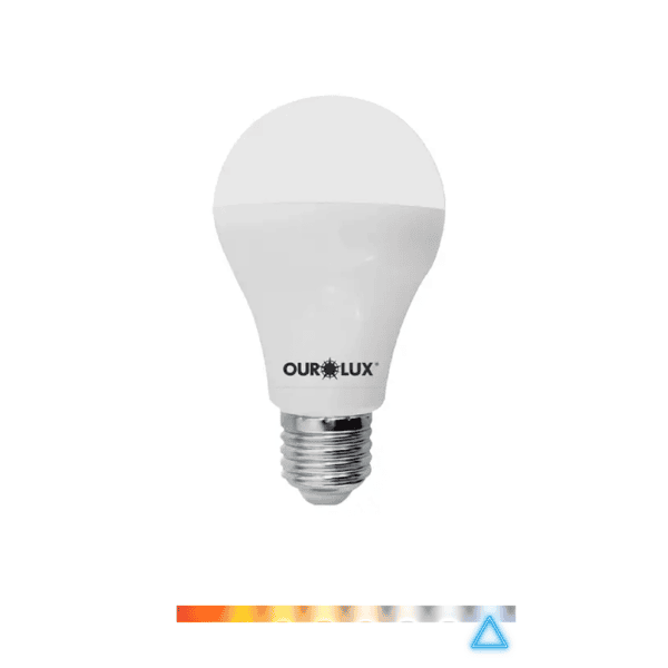 Lâmpada Bulbo LED 15W 6500K Bivolt - Ourolux
