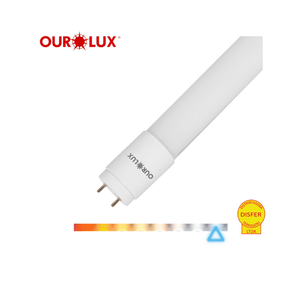 Lâmpada Tubular LED HO 40W 6500K 3800lm G13 IP65 Bivolt – Ourolux