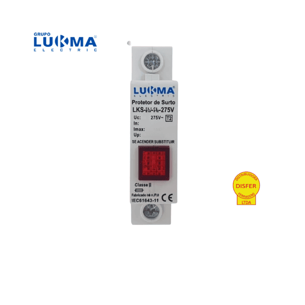 Protetor de Surtos DPS 12kA Classe 2 - Lukma