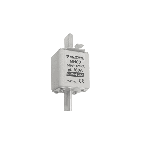 Fusível Retardado NH00 160A 500V 120kA - Elitek