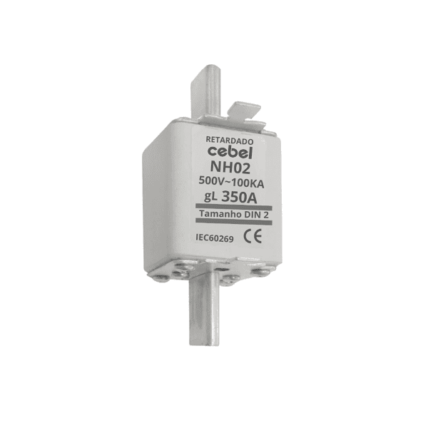 Fusível Retardado NH2 350A 500V 100kA - Cebel