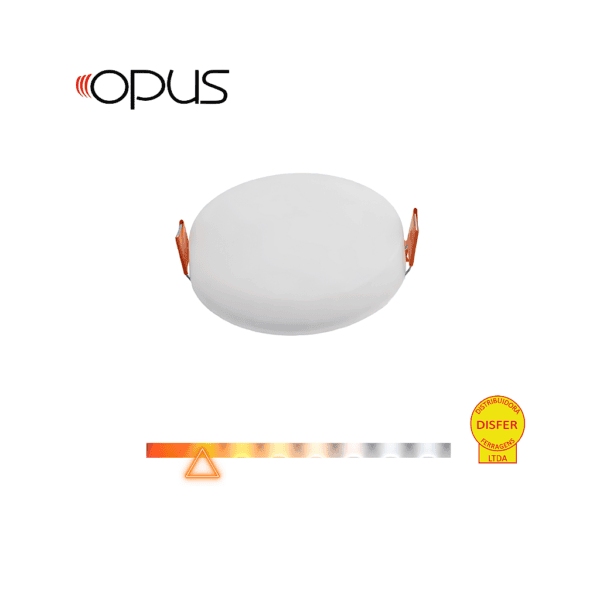 Painel Semi Embutido 22W 3000K 2100lm Bivolt Borda Infinita - Opus