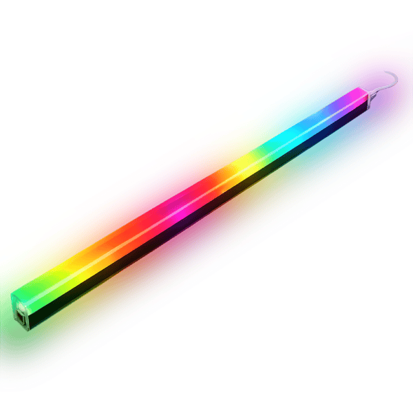 Perfil de Sobrepor Honey LED RGB 117cm Black Piano 8W 700lm Bivolt– SL Iluminação