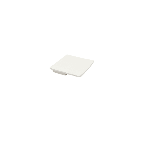 Tampa Plástica para Perfil de Sobrepor Polo - Branco – Usina Design