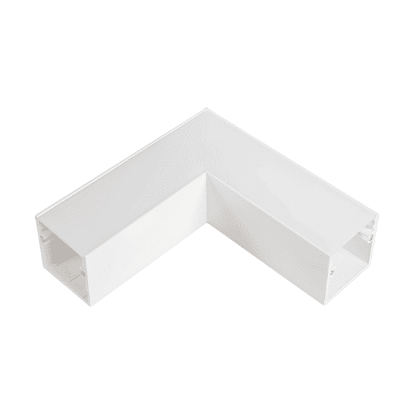 Junção de Teto/Teto para Perfil de Sobrepor Polo - Branco – Usina Design