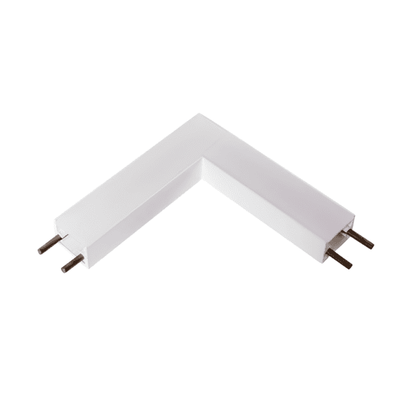 Junção de Teto/Teto para Perfil de Sobrepor Garbo - Branco – Usina Design
