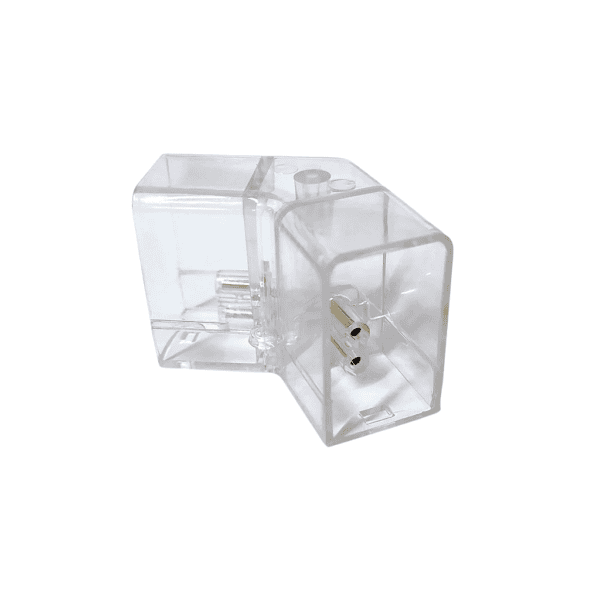 Conector Junção Transparente para Perfil Honey T5 120° – SL Iluminação