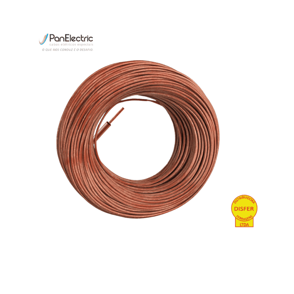 Cabo Alta Temperatura Silicone Flexível 2,50mm 300°C 750V (Cada Metro) - PanEletric