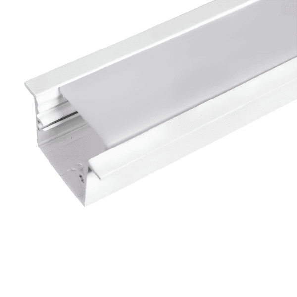 Perfil de Embutir Polo 46x27 - 3 Metros - Branco – Usina Design