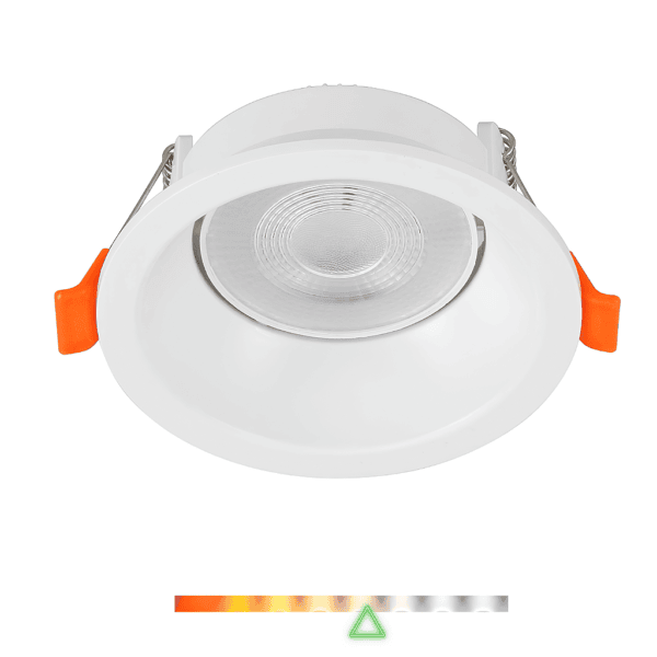 Spot LED de Embutir Prati Redondo Recuado Antiofuscante 5W 425lm 4000K - Gaya