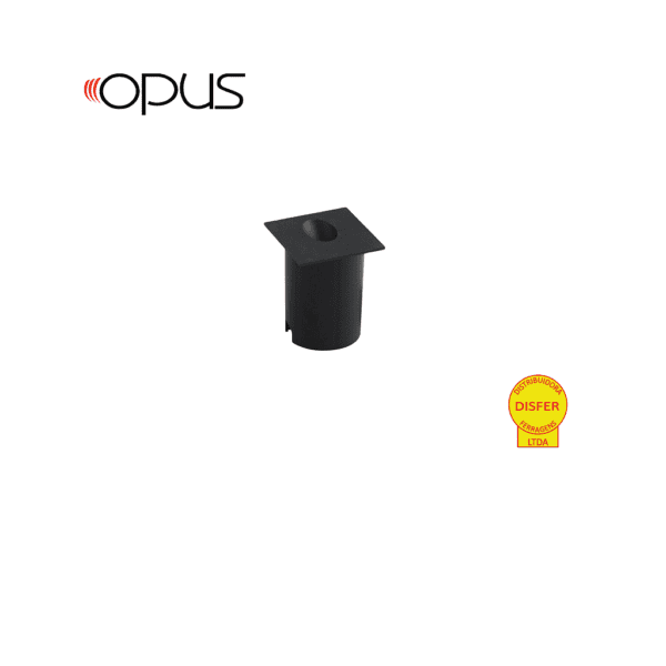 Balizador de Parede LED Vision Nano 2W 3000K 65lm IP65 Bivolt Preto - Opus