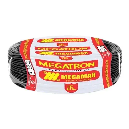 Cabo Flexível 2,50mm Preto - Megatron