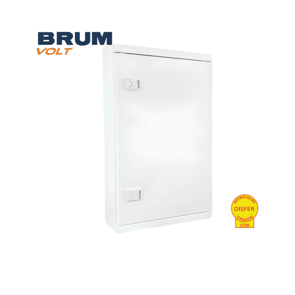 Quadro de Distribuição de Sobrepor 72 Polos 250A  – Brum VOLT Plus