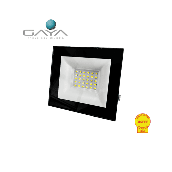 Refletor LED Atus 50W 6000K 4000lm IP65 Bivolt - Gaya