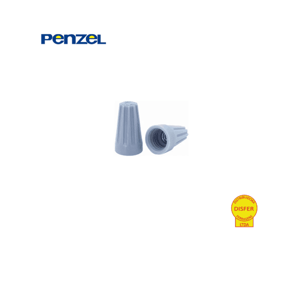 Rosqueador com Mola Metálica 0,2-3mm Cinza Unidade - Penzel