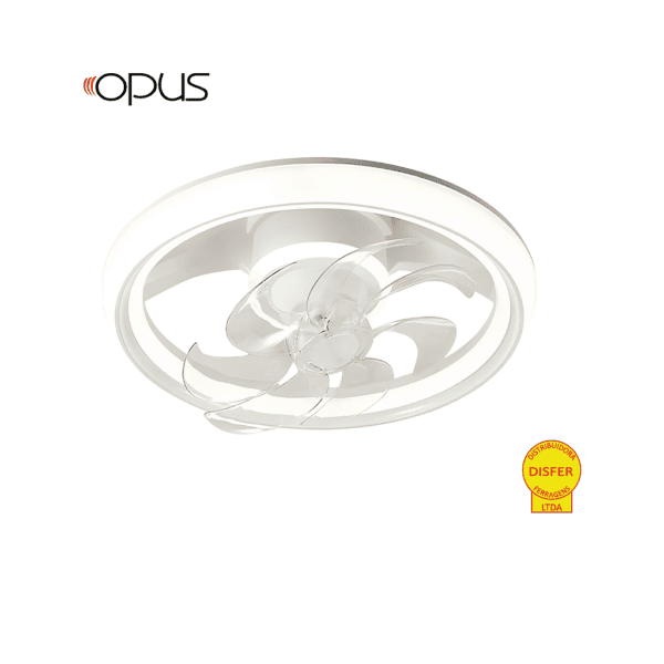 Plafon Ventilador Orbital de Teto Air Ring Multicor Multivelocidades 40W - Opus 85629