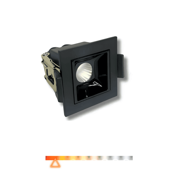 Spot de Embutir Point Fixo 2W 150lm 2700K Bivolt Preto – Spotline