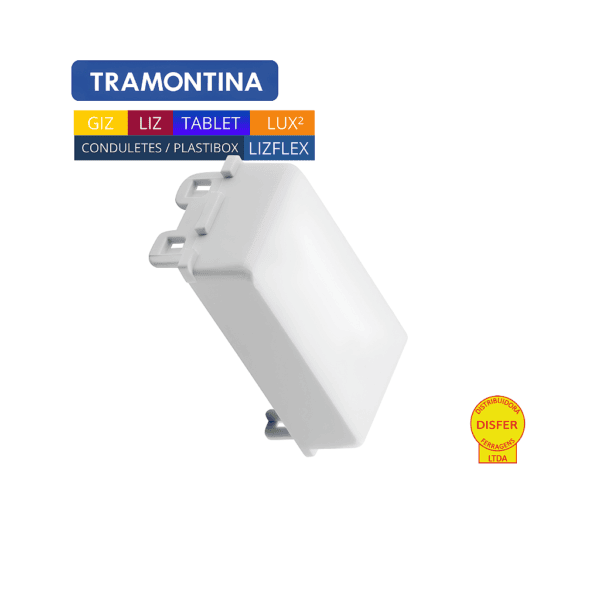 Módulo Cego Branco LIZ - Tramontina