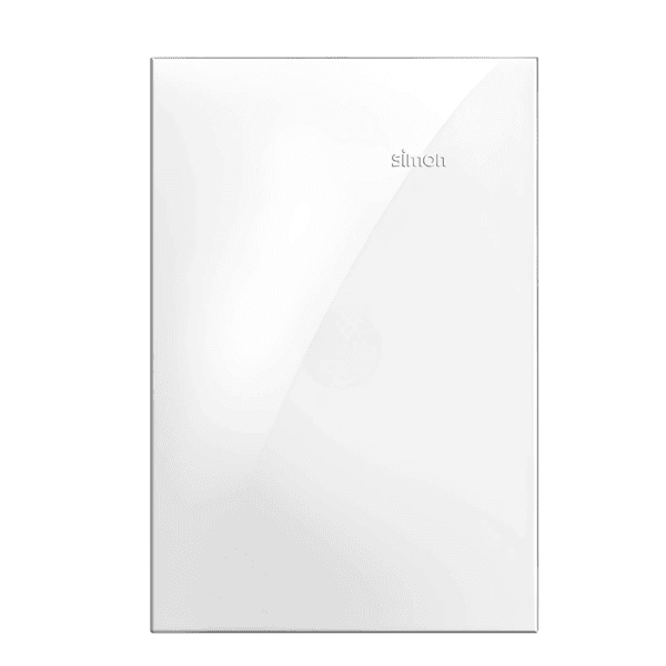 Placa 4x2 Cega Branca com Suporte - Linha Simon 30/35