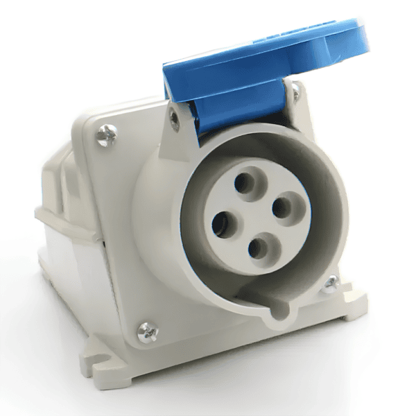 Tomada Industrial de Sobrepor 3P+T 16A 9H 220-240V IP44 Azul – Strahl