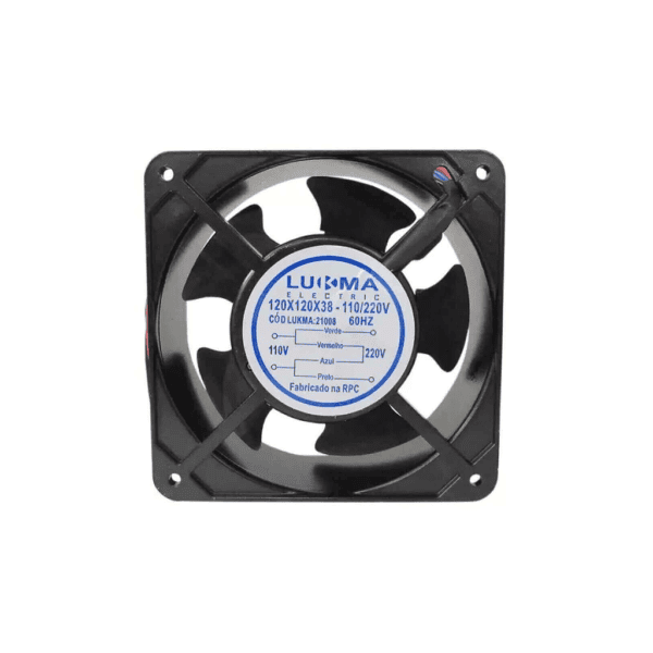 Ventoinha 120x120x38mm Bivolt LK-12038SE – Lukma