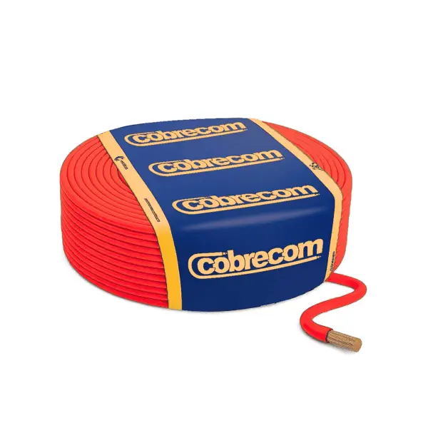 Cabo Flexível 4,00mm Vermelho - Cobrecom