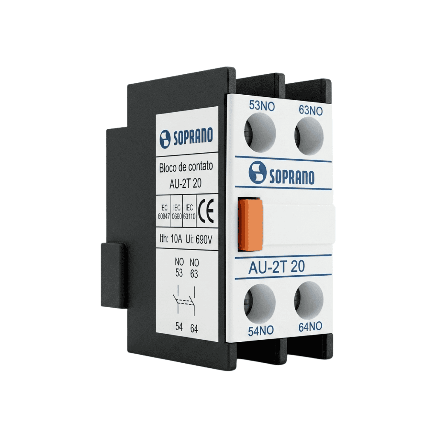 Bloco de contato Soprano AU2T20