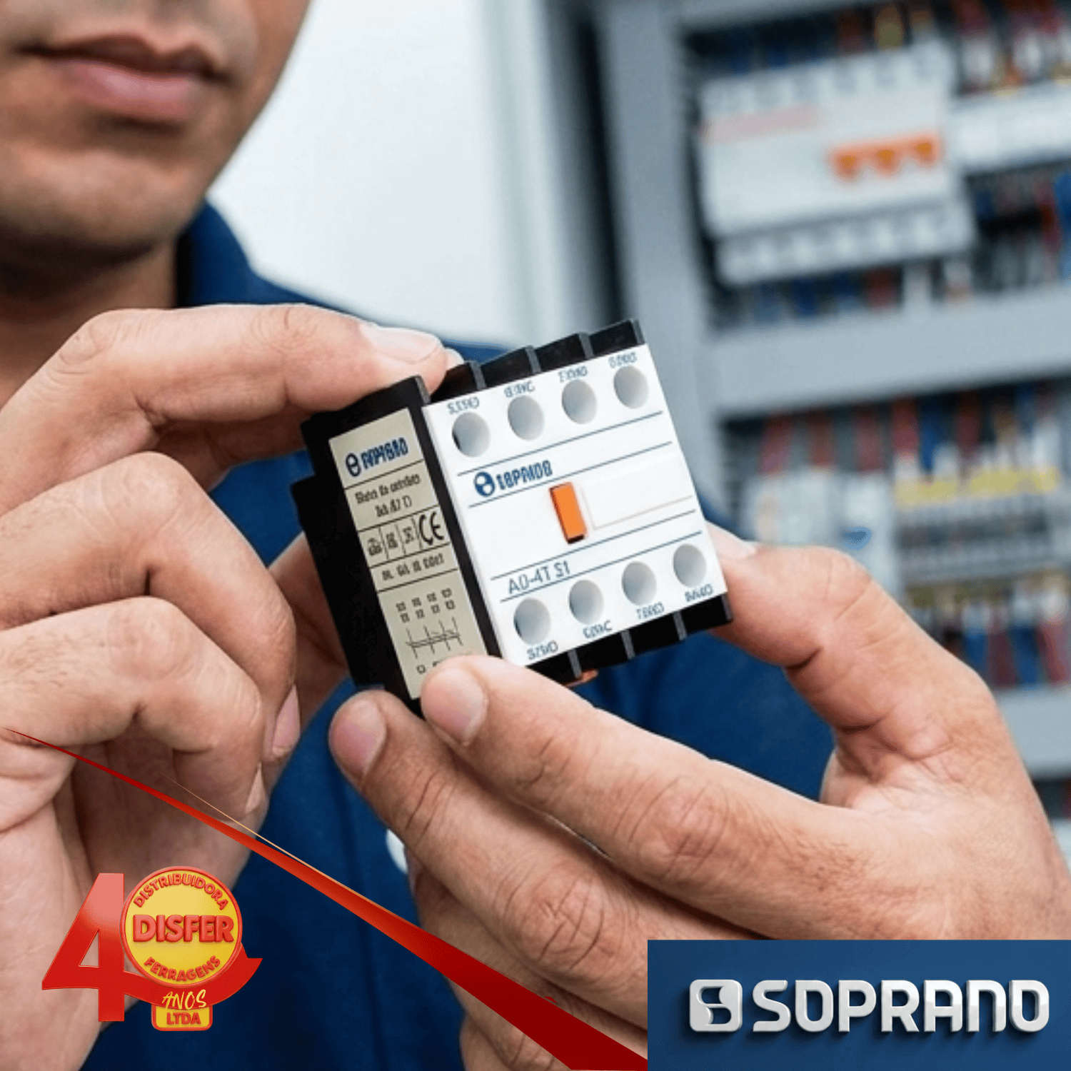 Bloco de contato Soprano AU4T31--