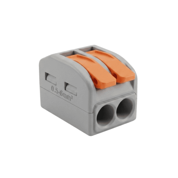 Conector de Emenda Derivação 2 vias 0,5-6mm² 41A Cinza – Soprano