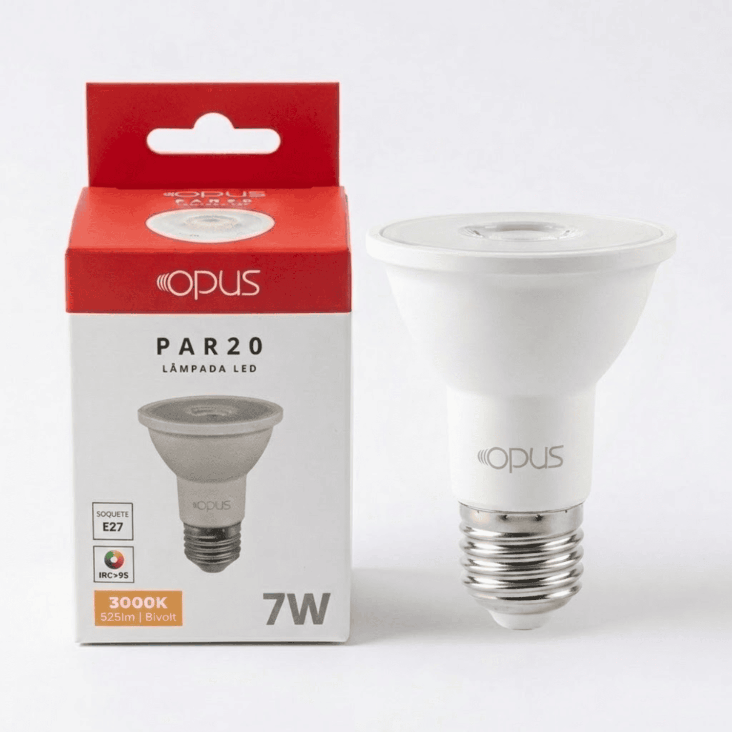Lampada PAR20 7w 3000k
