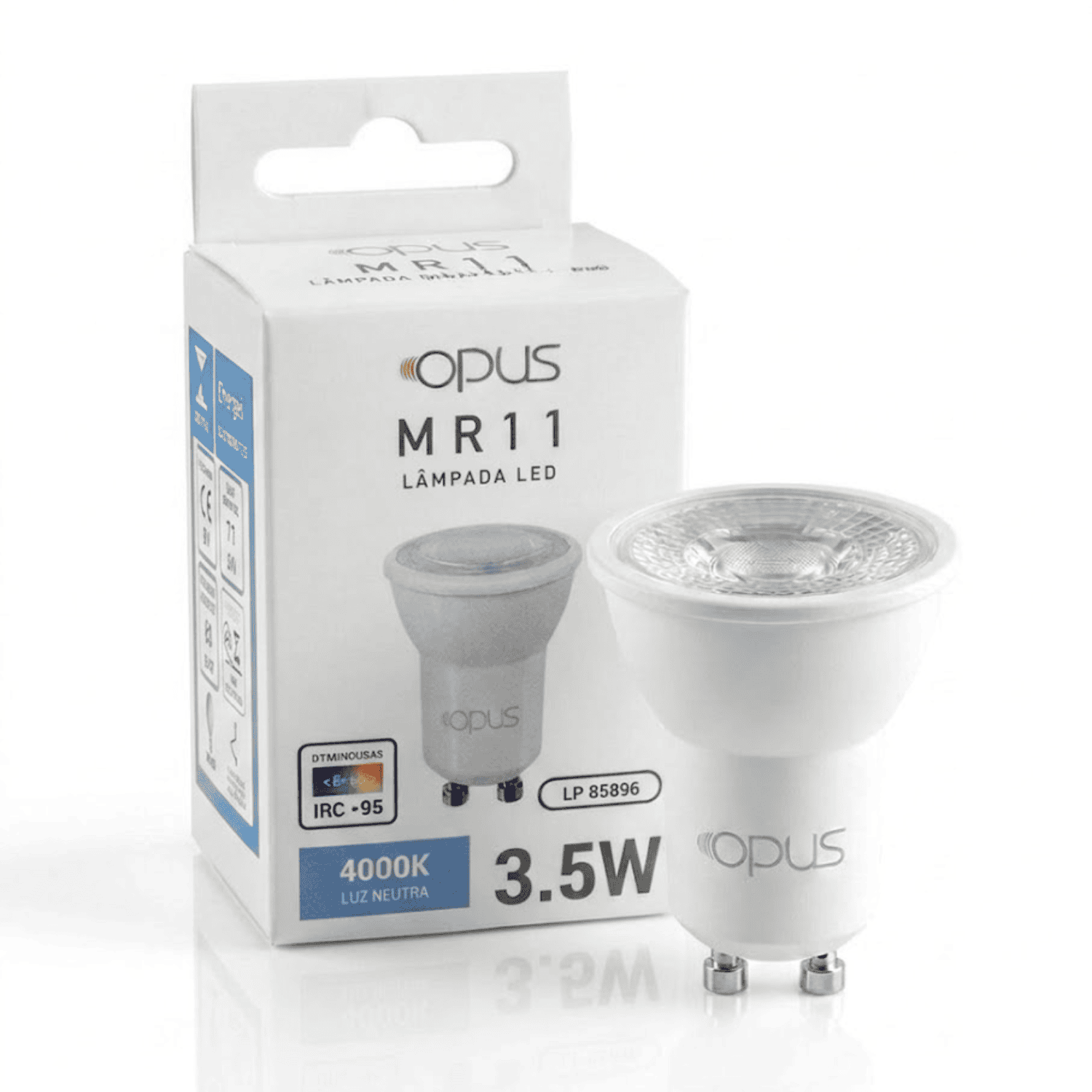 Lampada dicroica mr11 35w 4000k