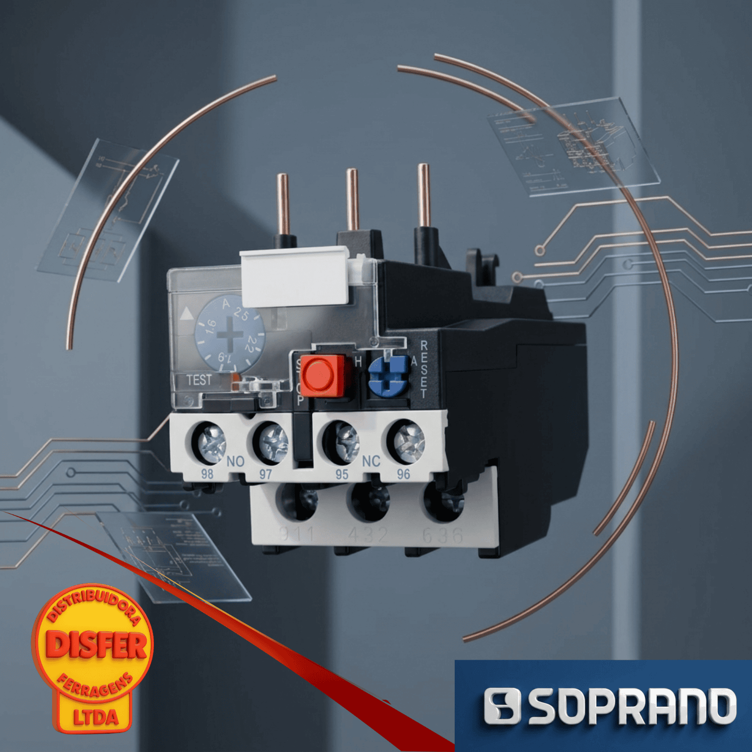 Rele termico RTT 1625-