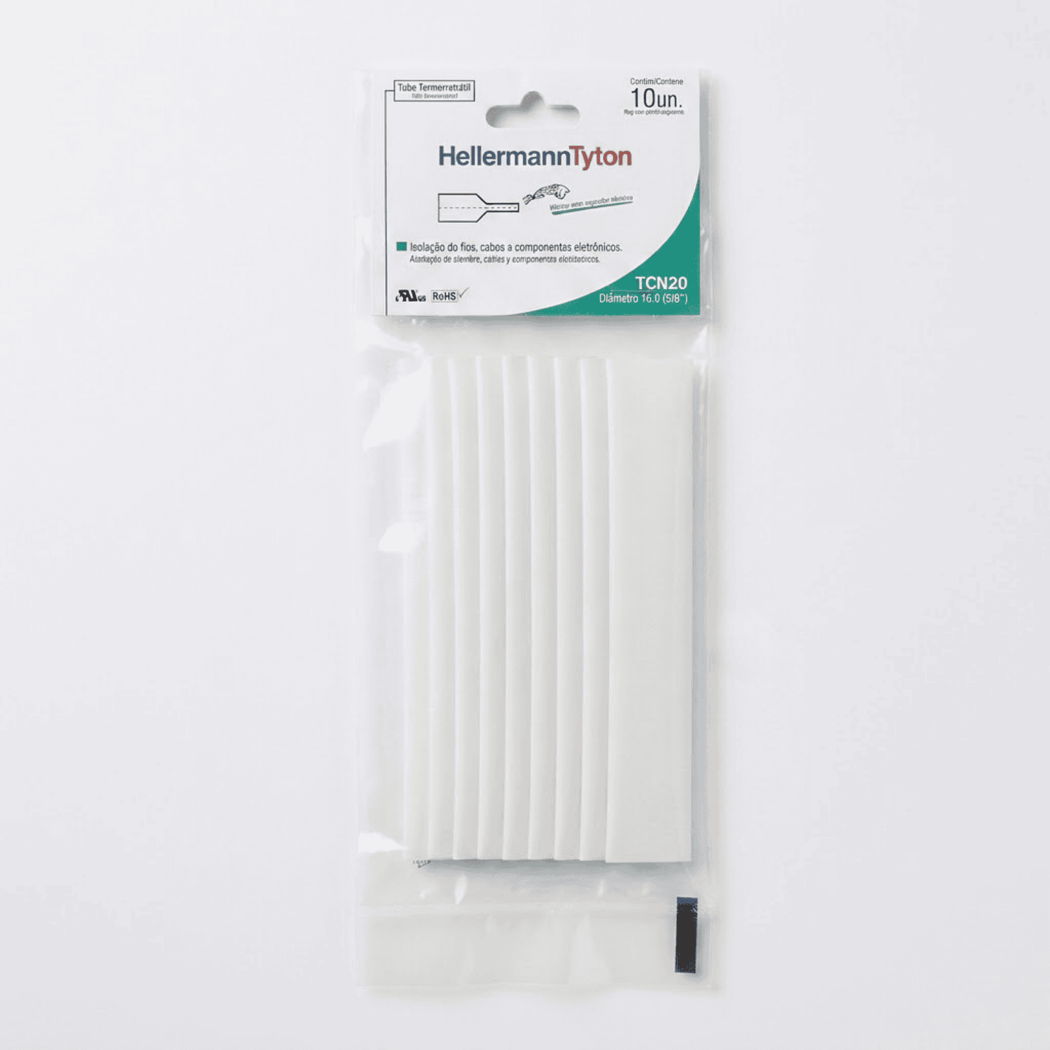 Tubo Termocontratil 58 branco