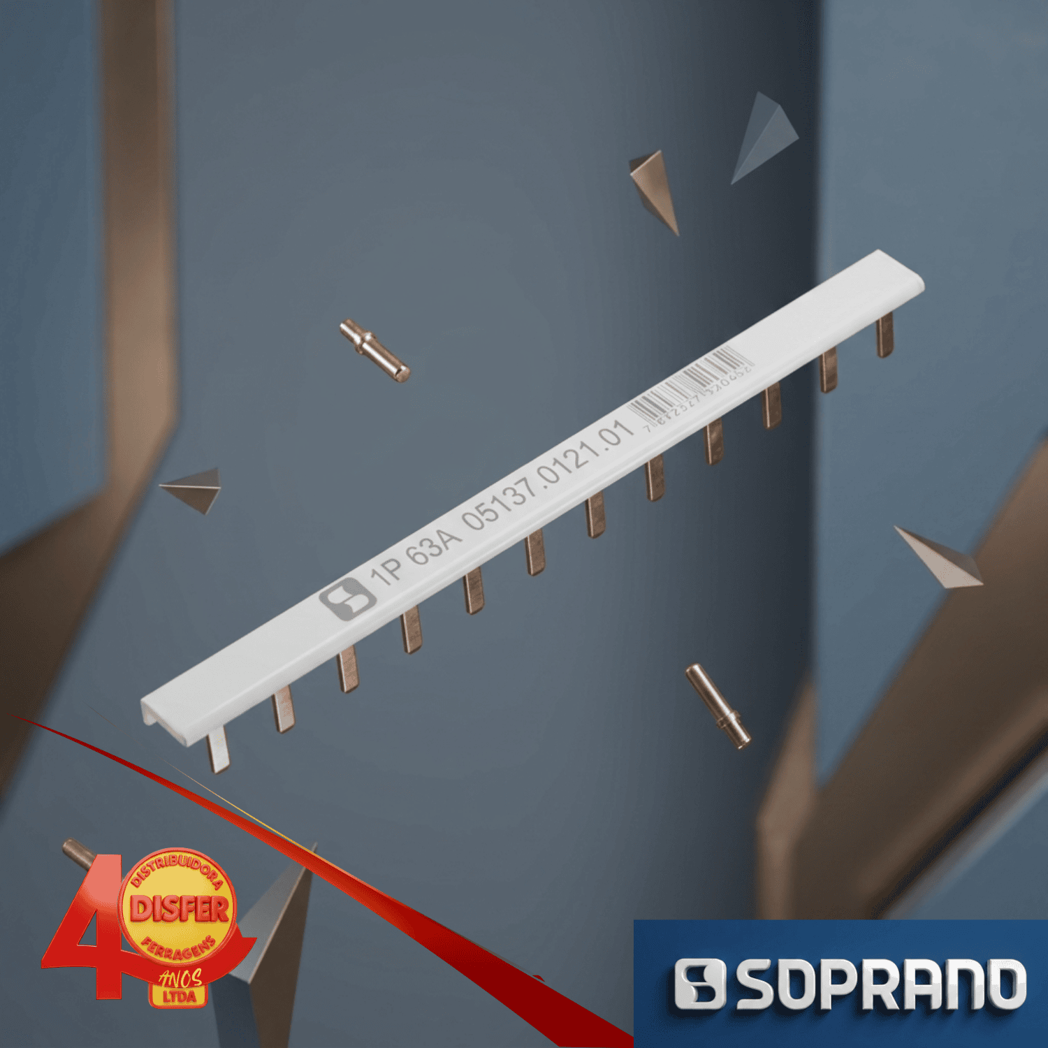 barramento soprano 1p 63A--