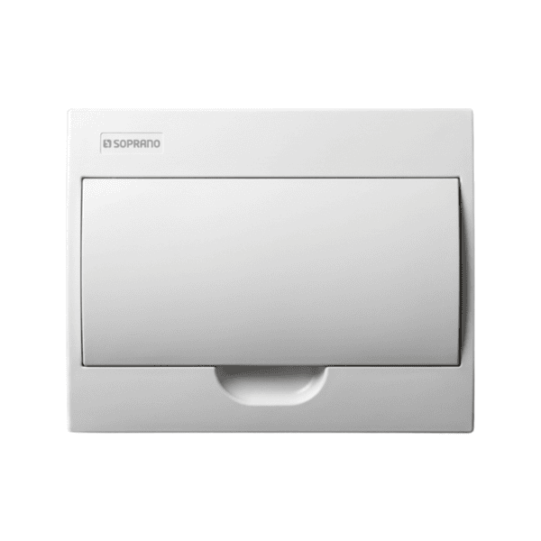 Quadro de Distribuição de Sobrepor Centrinho 12 Polos IEC-PB IP40 – Soprano