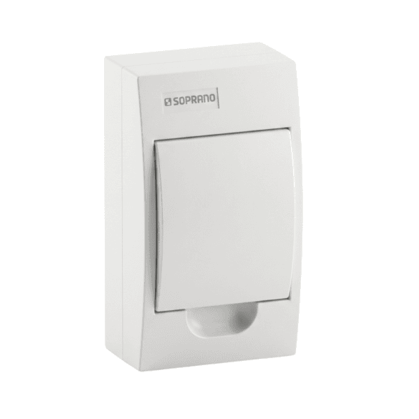 Quadro de Distribuição de Sobrepor Centrinho 4 Polos IEC-PB IP40 – Soprano