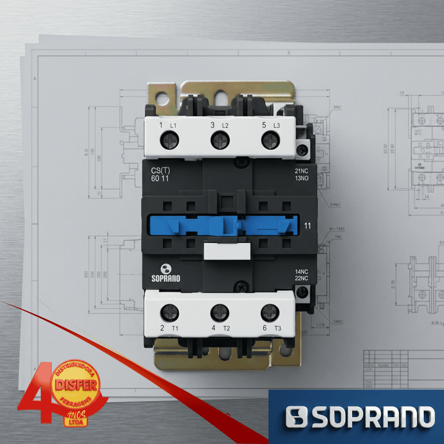 contator cst 8011 soprano-
