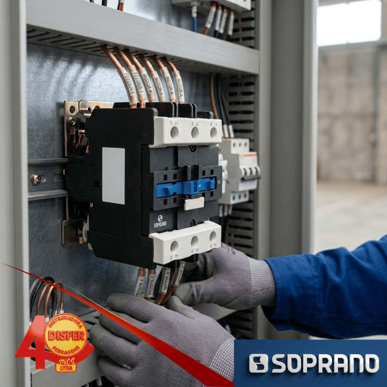 contator cst 9511 soprano--