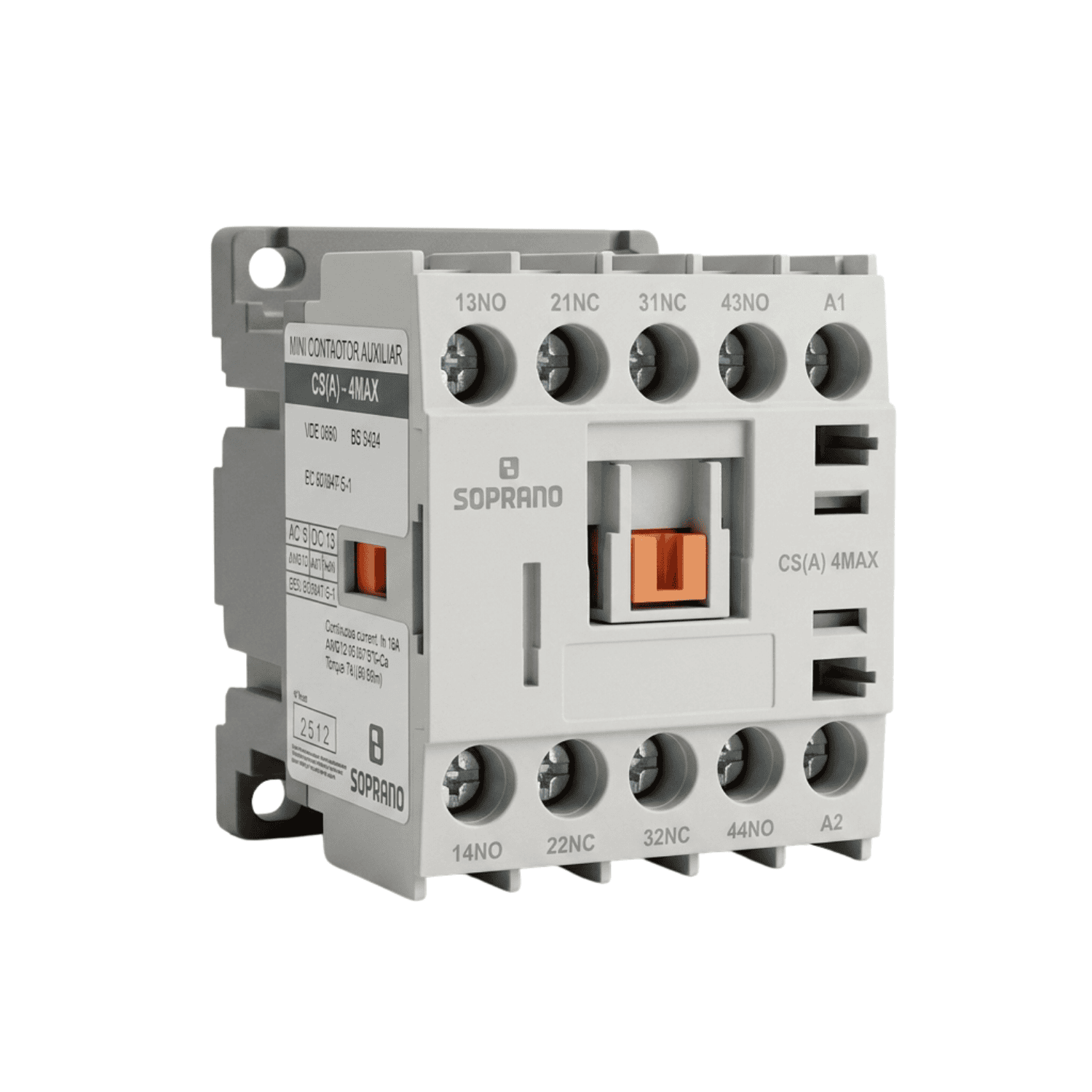 mini contator 6a soprano