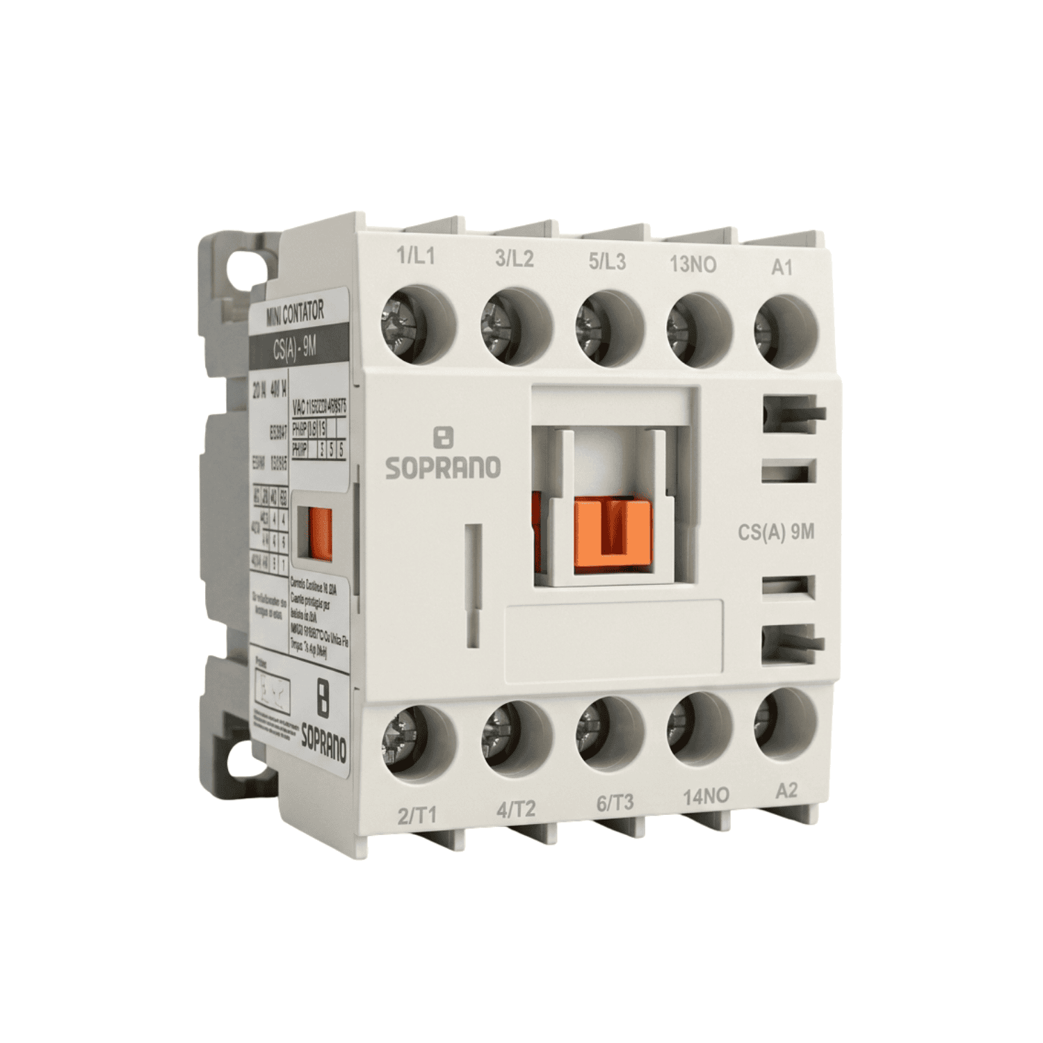 mini contator 9a soprano na