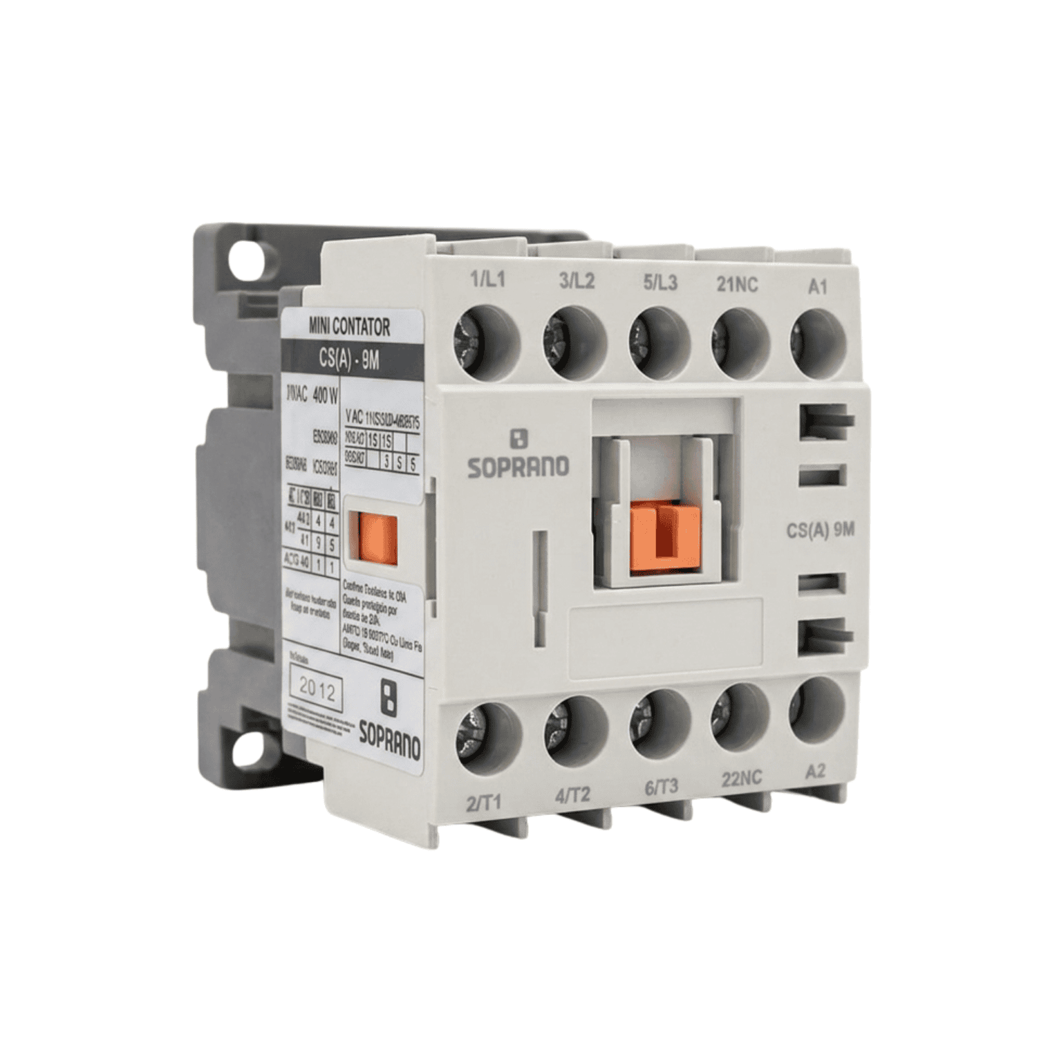mini contator 9a soprano nf