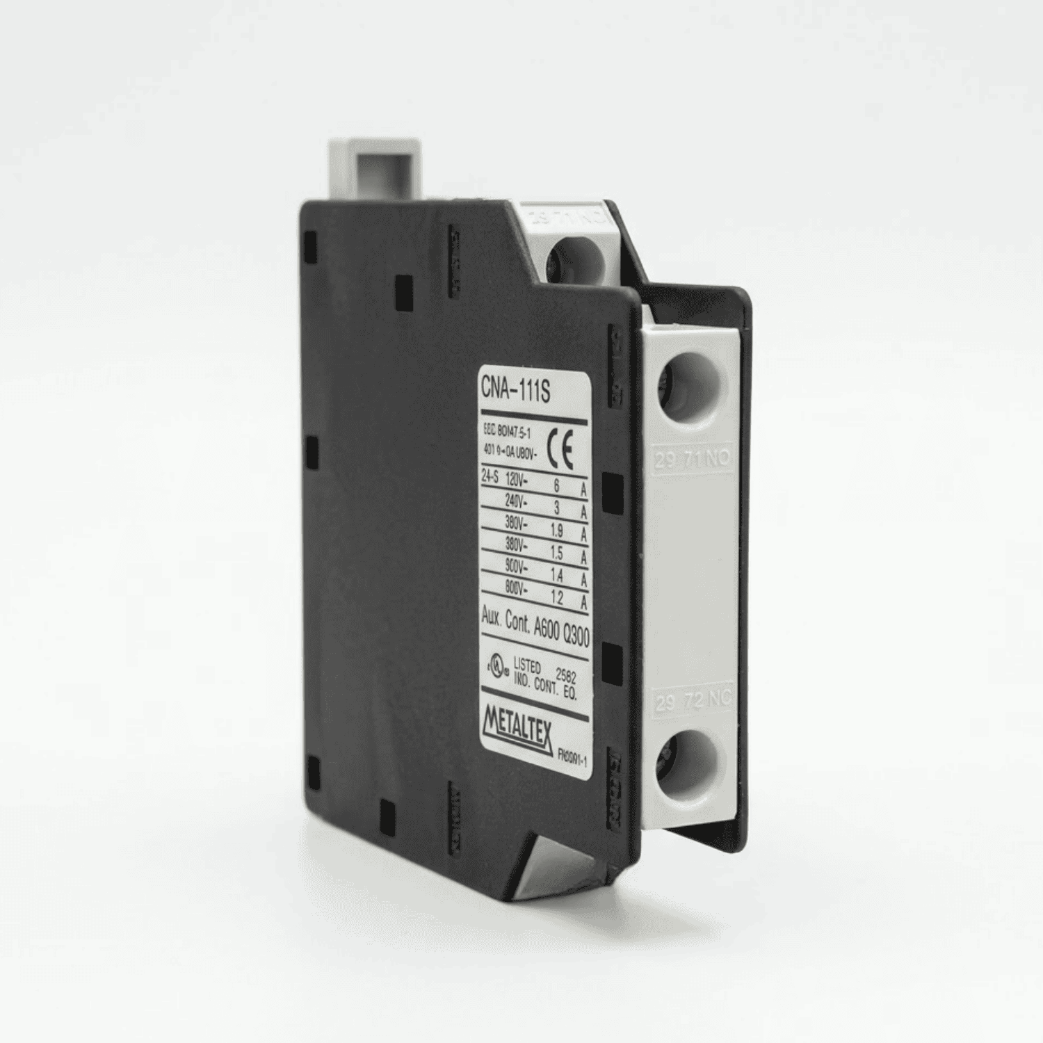 Bloco de Contato Auxiliar Lateral CNA-111S metaltex