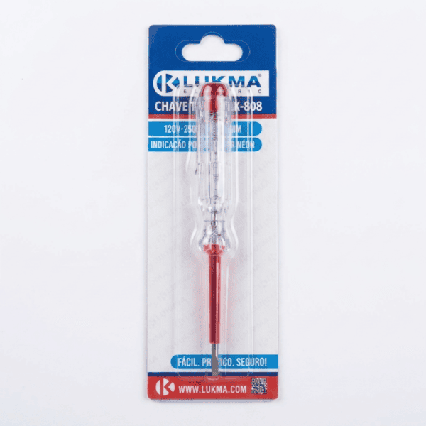 Chave Teste de Voltagem LK-808 135mm AC/DC 120-250V - Lukma