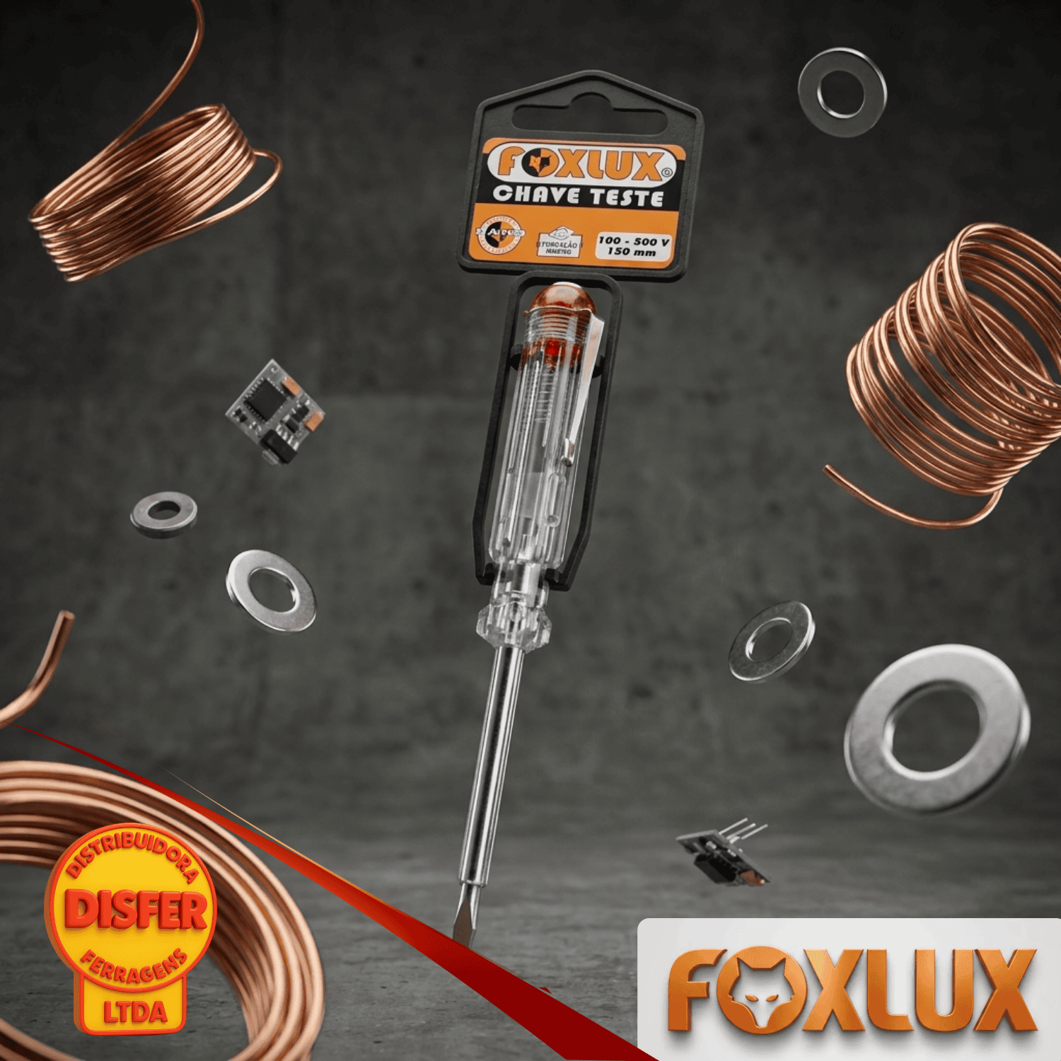 Chave teste foxlux-