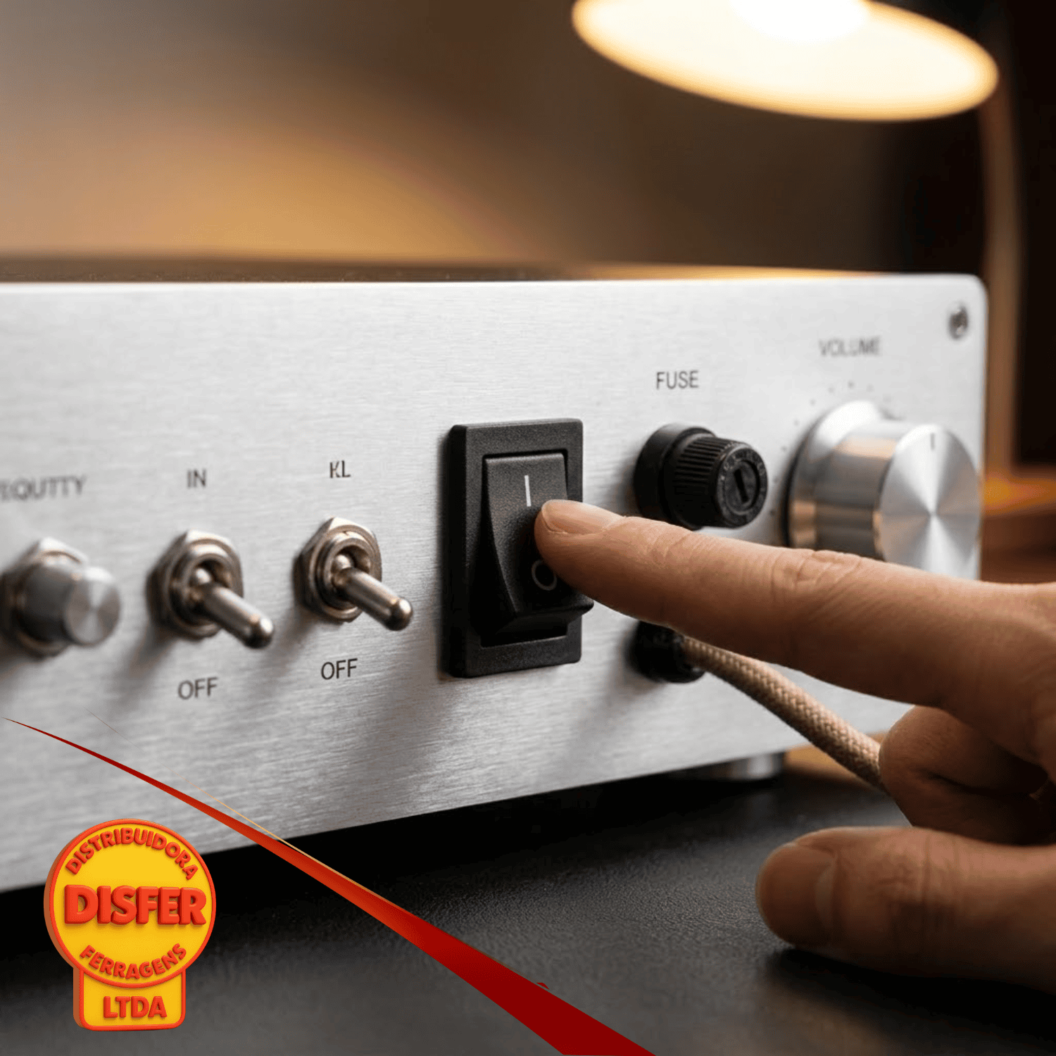 Chave unipolar 10a ld kcd1 dpr-