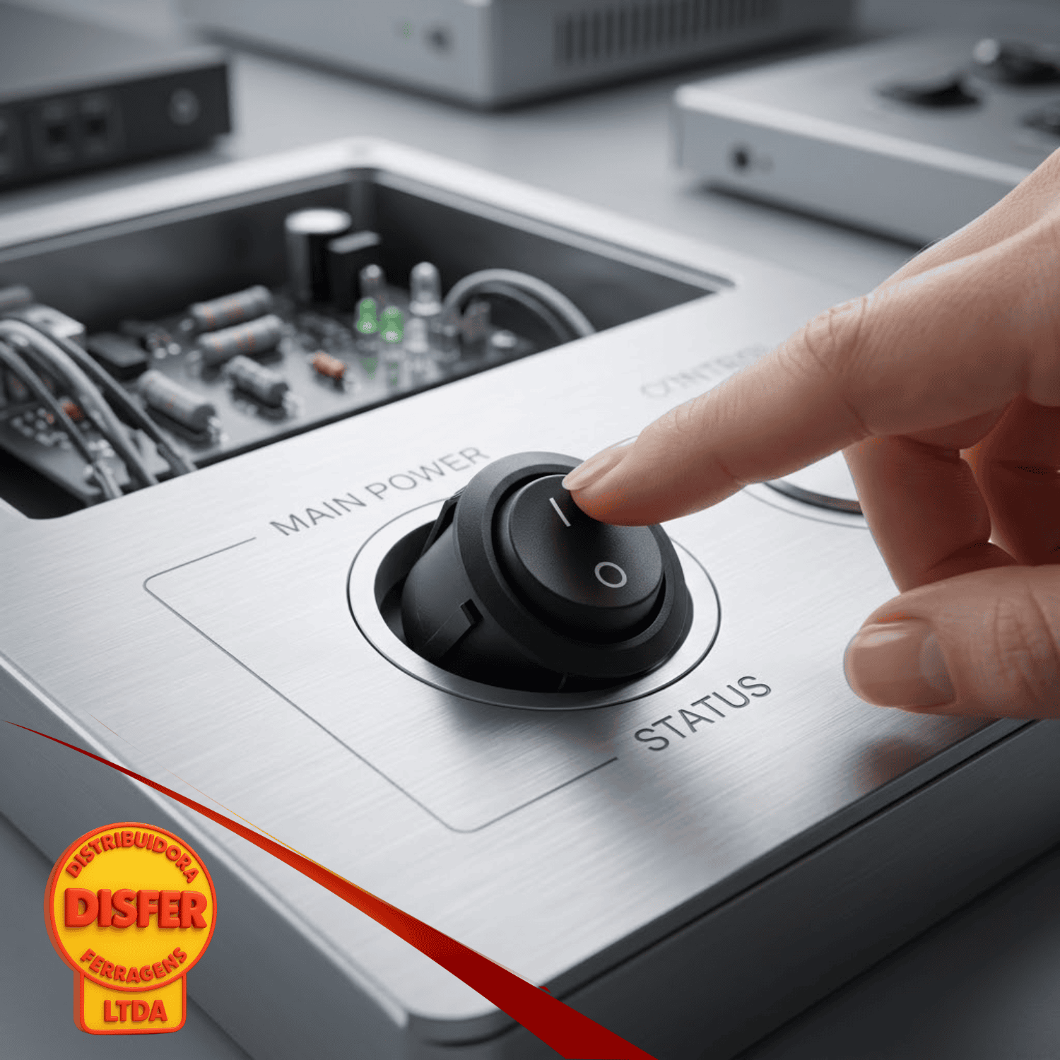 Chave unipolar 6a ld kcd1 dpr-