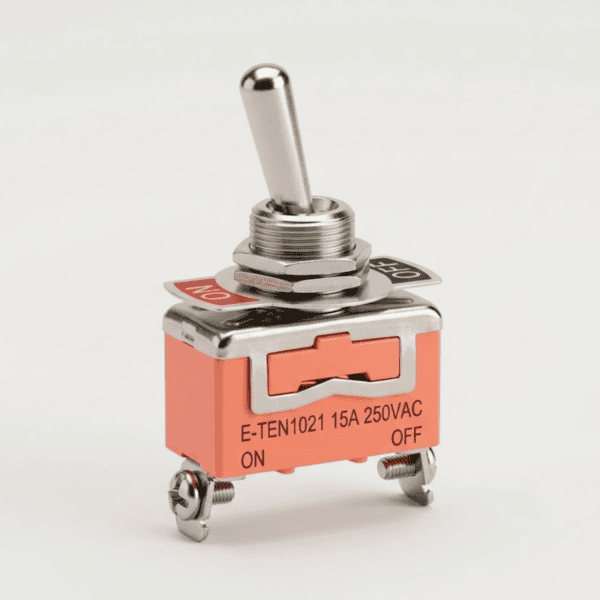 Chave Interruptor Alavanca Liga/Desliga 15A 250V Unipolar E-TEN1021 - DPR